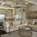  Caption: Boni Ritter Kitchen Renovation Swags Studio Gold Winner / Credits: Photographers: Melissa Oivanki and Theresa Zaunbrecher with Matthew Aaron Agency 