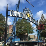  Caption: Downtown Gateway Sign at Jefferson and Cypress Development and Design Center at the Downtown Development Authority Gold Winner / Credits: Urban Planning