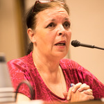  Caption: a supporter of the Confederate monuments bills / Credits: Photo by Robin May