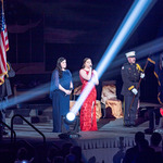  Caption: National Anthem Performers  /   Credits: Photo by Jonathon Ahhee