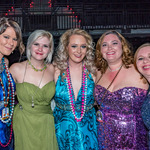  Caption: Samantha Partida, Jenny Whitesell, Jessica Mouton, Lindsey Lutgring, Merri Combs  /   Credits: Photo by Jonathon Ahhee