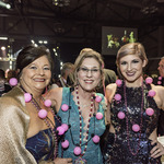  Caption: Donna Louviere, Ashley Hollier, Maxine Hollier (former Captain  /   Credits: Photo by Jonathon Ahhee